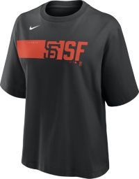 Nike Women's San Francisco Giants Black Knock Boxy T-Shirt | Dick's ...