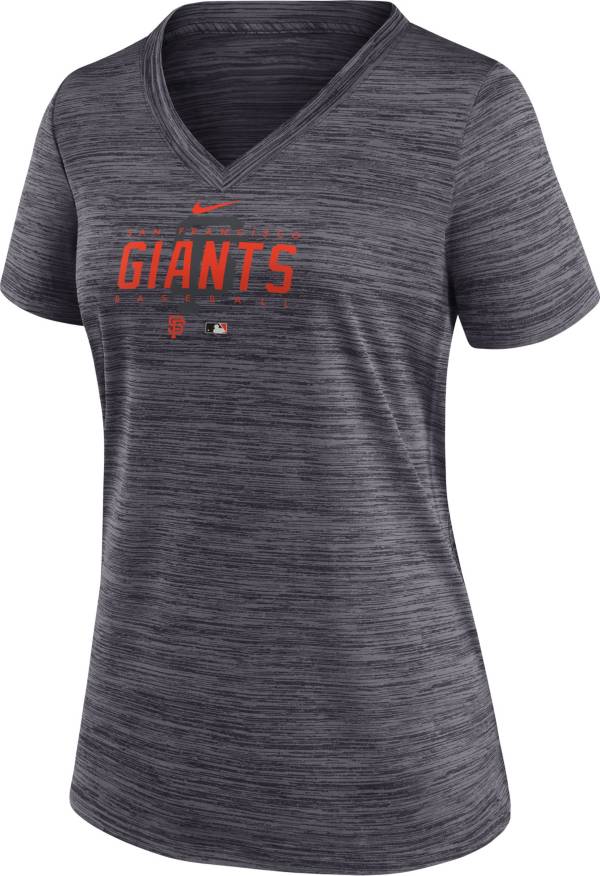 47 Women's San Francisco Giants Cream Retro Daze 3/4 Raglan Long Sleeve T- Shirt