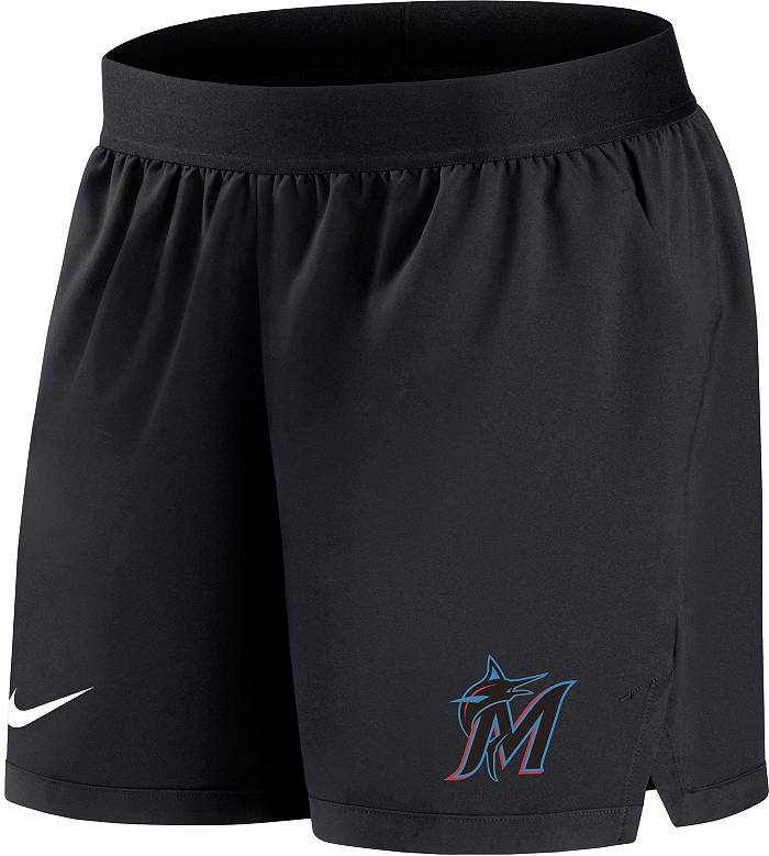 Nike Women's Miami Marlins Black Authentic Collection Flex Vent Performance  Team Short