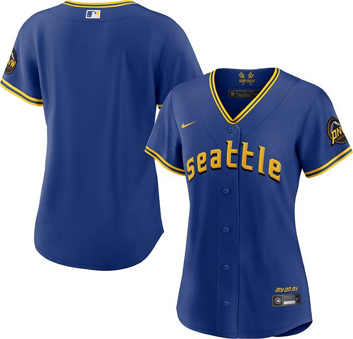 Nike Women's Seattle Mariners 2023 City Connect Blank Cool Base