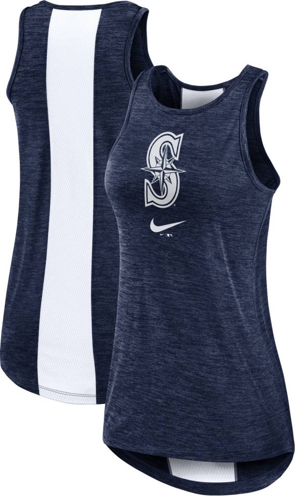 Nike Women's Seattle Mariners Navy Mix Tank Top product image