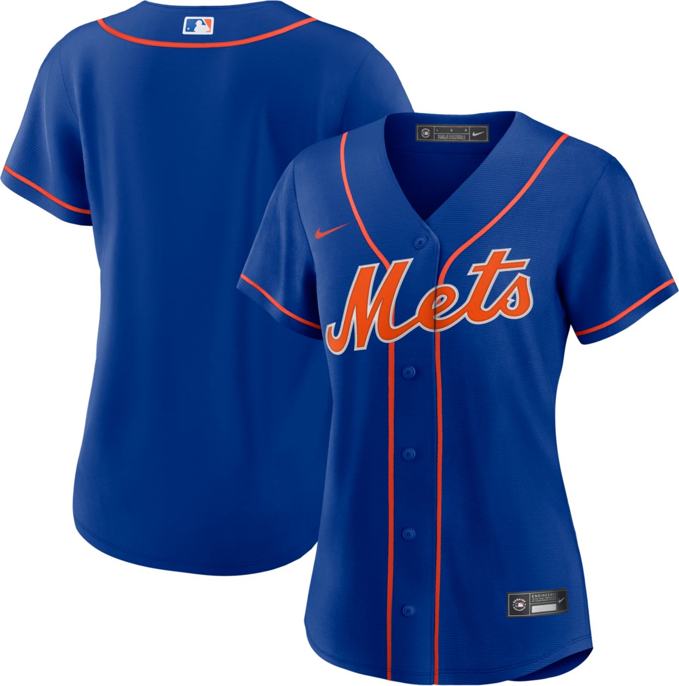 Nike Women s Replica New York Mets Blank Royal Cool Base Jersey Dick s Sporting Goods