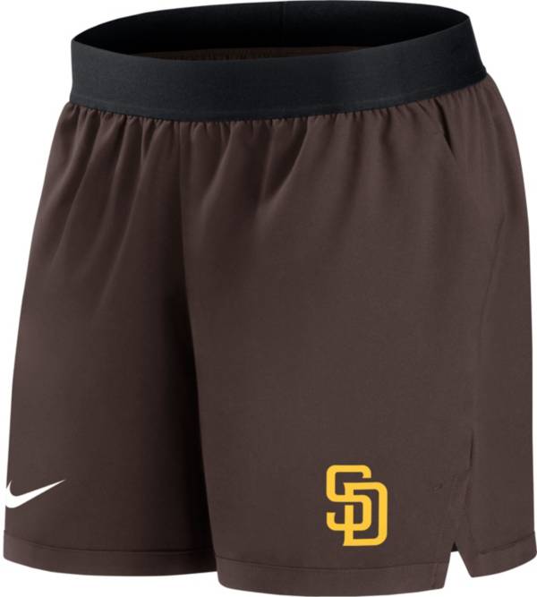Nike Women's San Diego Padres Brown Authentic Collection Flex Vent Performance Team Short product image
