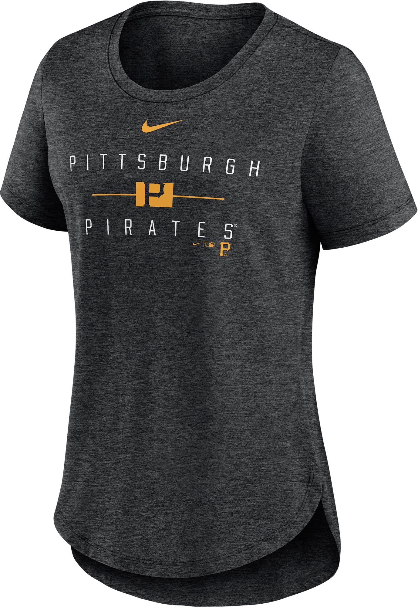 Nike Women's Pittsburgh Pirates Black Knockout T-Shirt