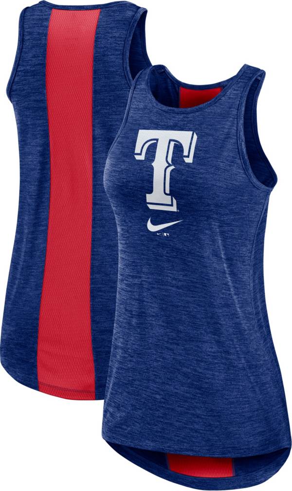 Texas Rangers MLB Womens Tie-Breaker Sleeveless Top