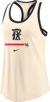 Women's Nike Royal Texas Rangers X-Ray Racerback Performance Tank Top