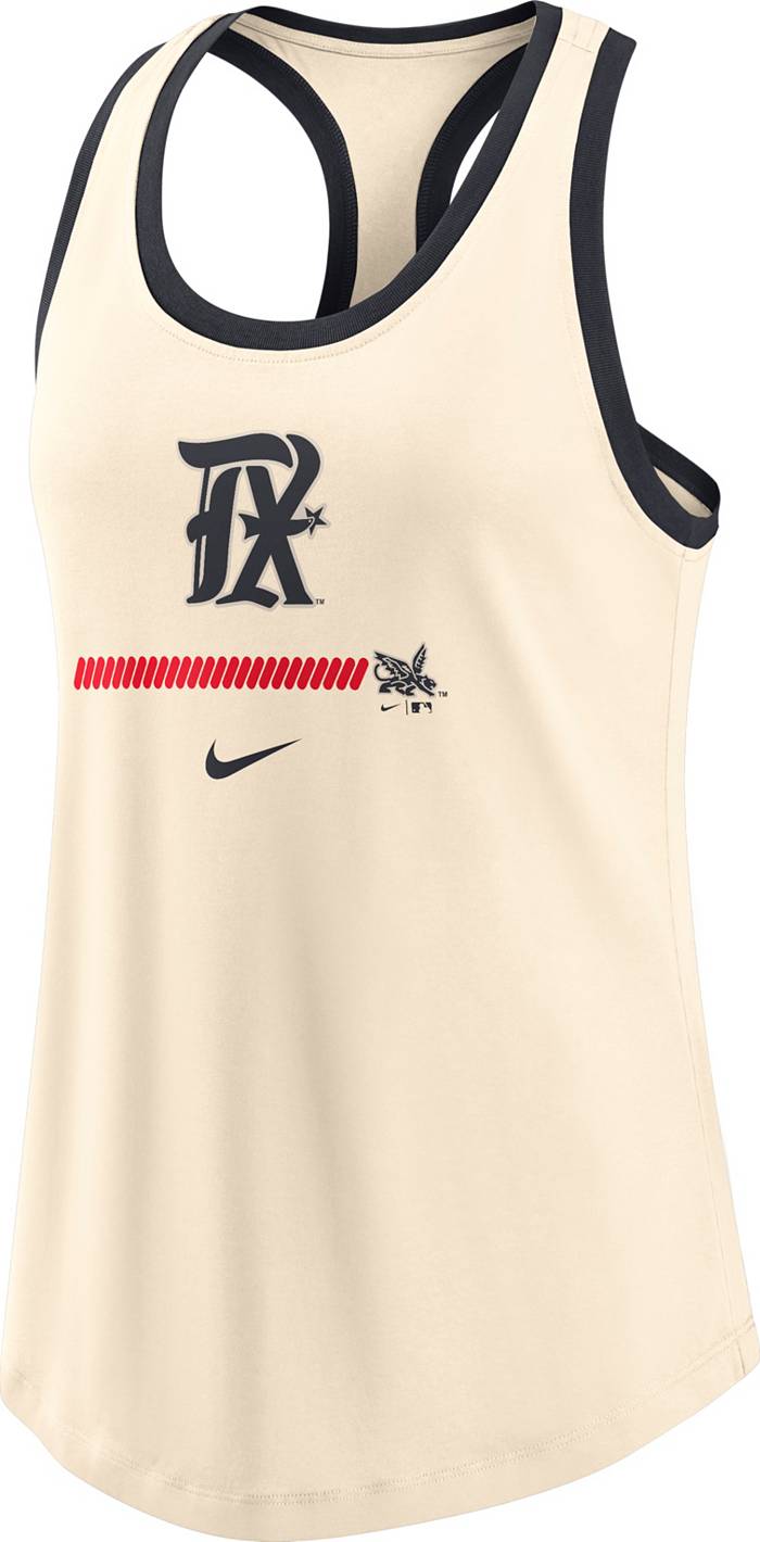 Texas Rangers Women's Royal Oversized Spirit Jersey V-Neck T-Shirt