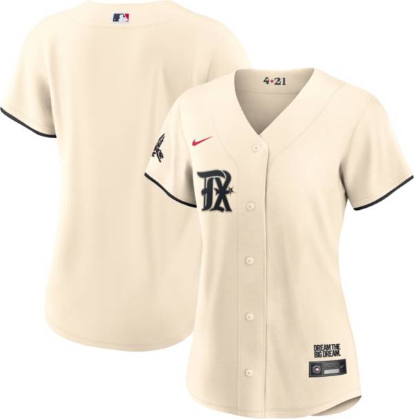 Men's Texas Rangers Nike White Home Blank Replica Jersey