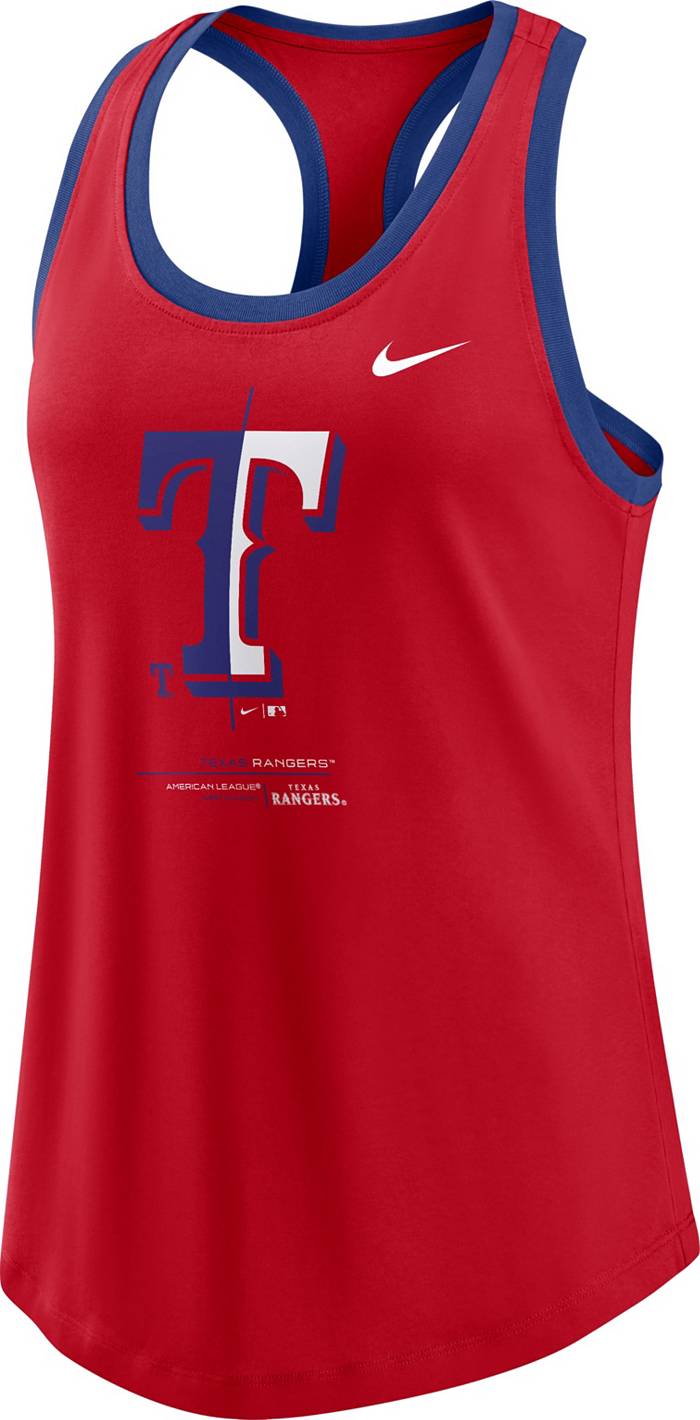 Men's Nike Red Texas Rangers Exceed Performance Tank Top Size: Large