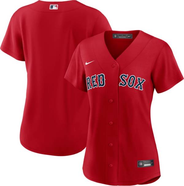 Nike Women s Replica Boston Red Sox Blank Red Cool Base Jersey