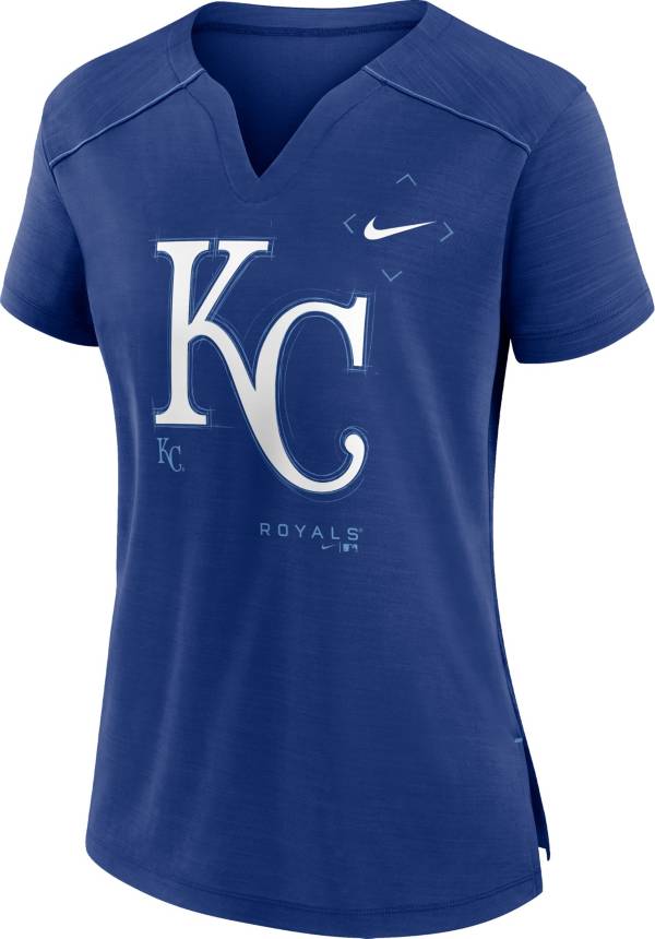 Nike Women's Kansas City Royals Blue Pride V-Neck T-Shirt