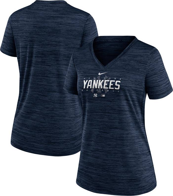 Women's New York Yankees Nike Navy Authentic Collection Velocity