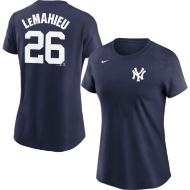 sorry, Nike Women's New York Yankees DJ LeMahieu #26 Navy T-Shirt is currently out of stock
