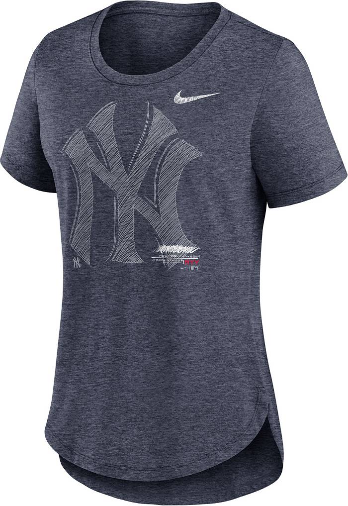 Nike Women's New York Yankees Navy Team T-Shirt