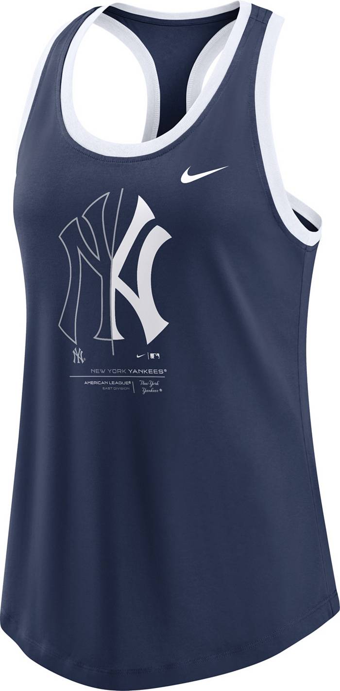 Nike Dri-FIT Outline Logo (MLB New York Yankees) Women's Racerback Tank Top.