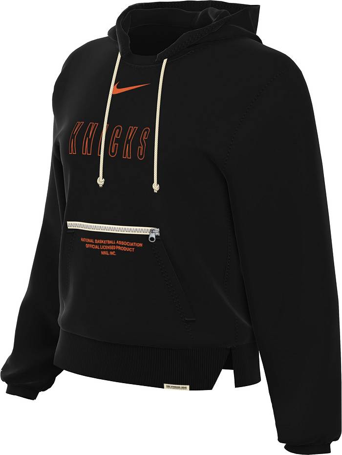 Dick's Sporting Goods Nike Men's New York Knicks Black Dri-Fit Spotlight  Pullover Hoodie