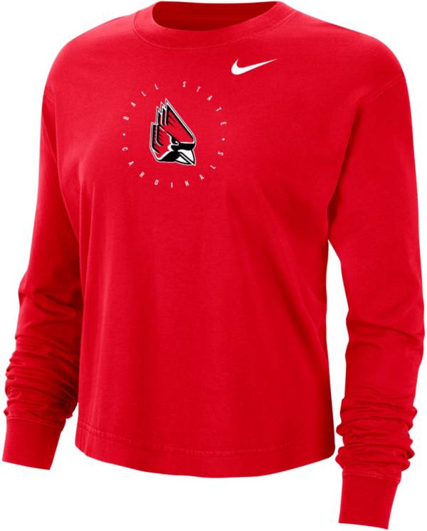 Nike Men's Ball State Cardinals Black UV Collegiate Polo