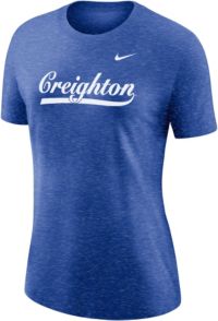 Nike Women's Creighton Bluejays Blue Varsity Script T-Shirt | Dick's ...