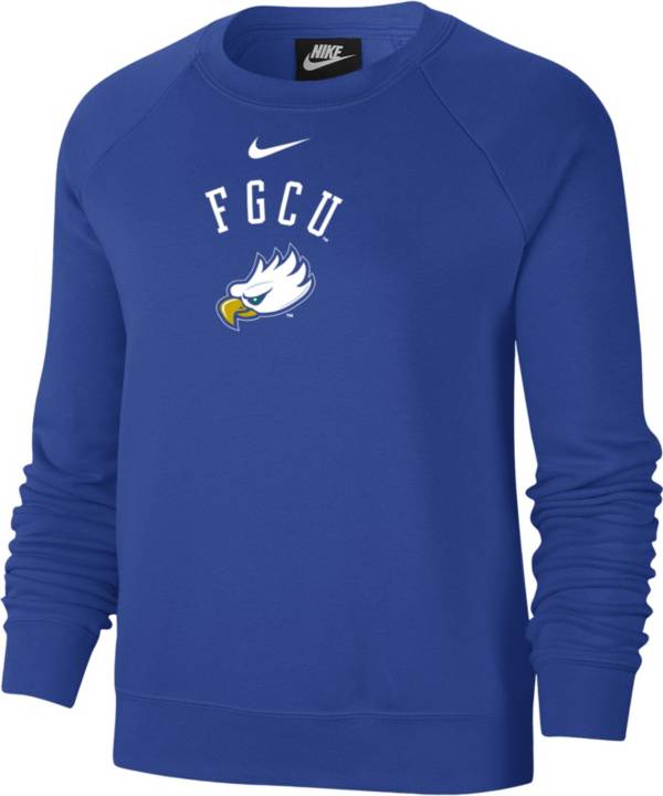 Nike Women's Florida Gulf Coast Eagles Cobalt Blue Varsity Arch Logo ...