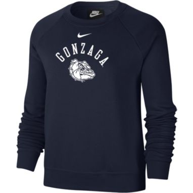 sorry, Nike Women's Gonzaga Bulldogs Blue Varsity Arch Logo Crew Neck Sweatshirt is currently out of stock