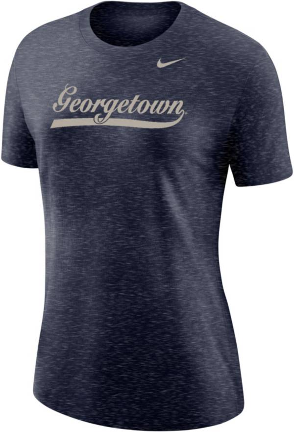 Nike Women's Georgetown Hoyas Blue Varsity Script T-Shirt product image