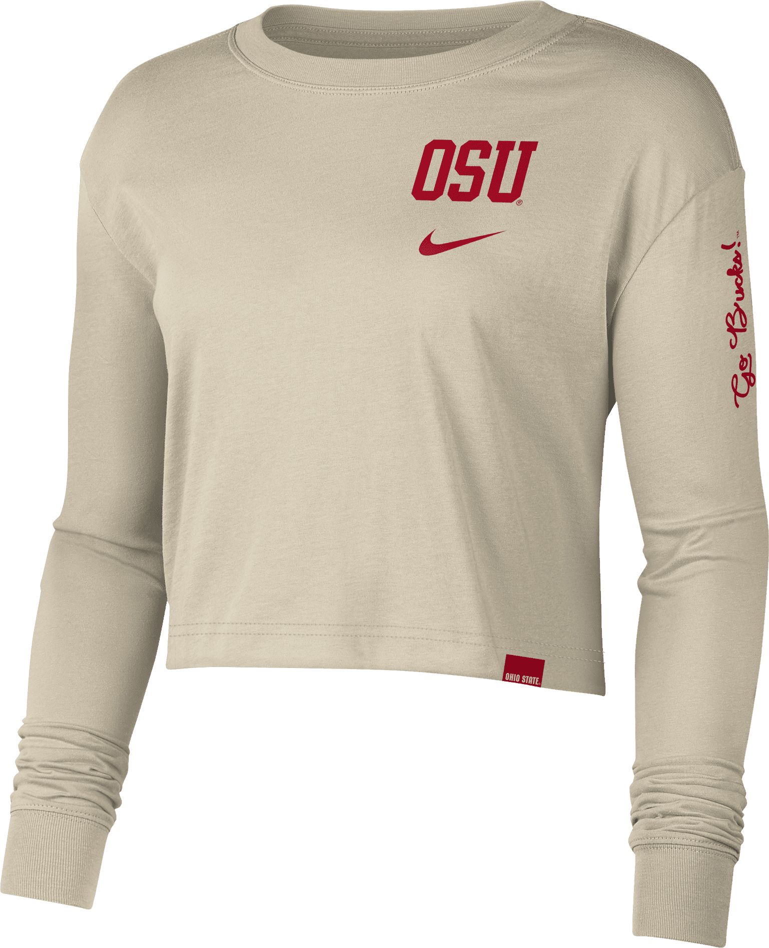 Nike Women's Ohio State Buckeyes Rattan Jr Varsity Long Sleeve T-Shirt