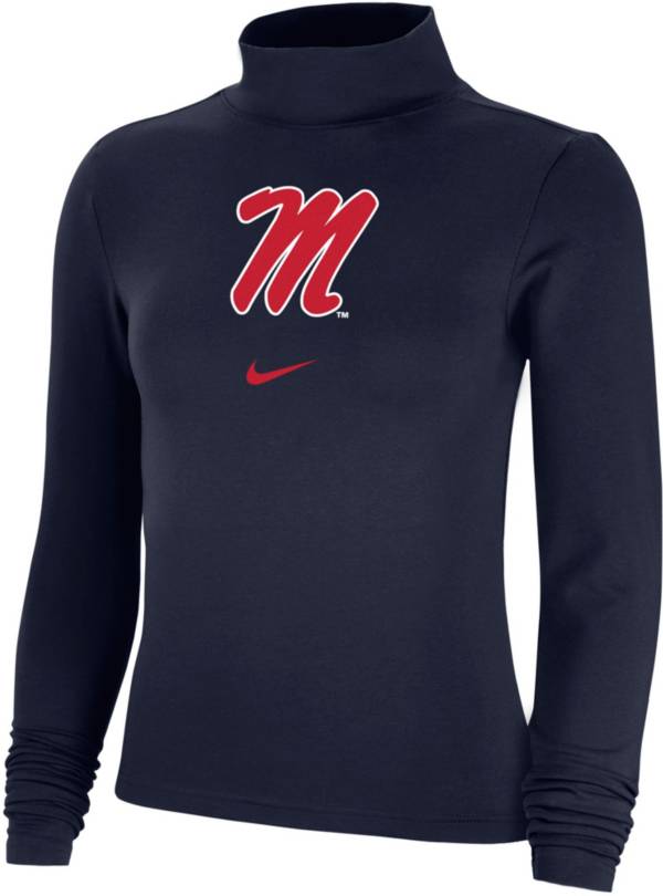 Nike Mississippi Ole Miss Rebels Youth Football Jersey - #10 Navy