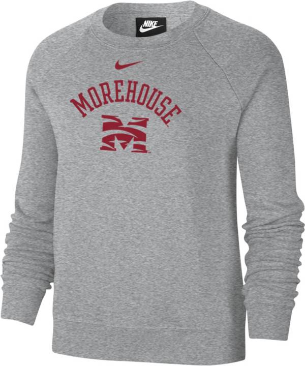 Nike Women's Morehouse College Maroon Tigers Grey Varsity Arch Logo ...
