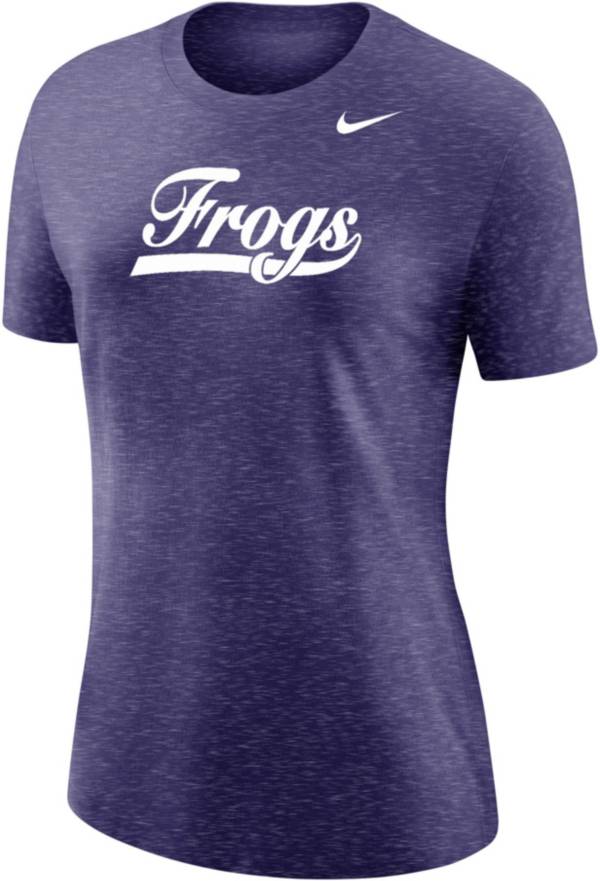 Nike Women's TCU Horned Frogs Purple Varsity Script T-Shirt product image