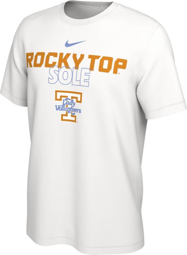 Nike Tennessee Lady Volunteers White 2023 March Madness Basketball Rocky Top Sole Bench T-Shirt product image