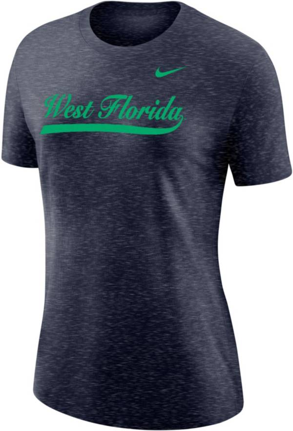 Nike Women's West Florida Argonauts Royal Blue Varsity Script T-Shirt product image