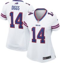 Nike Women s Buffalo Bills Stefon Diggs 14 White Game Jersey