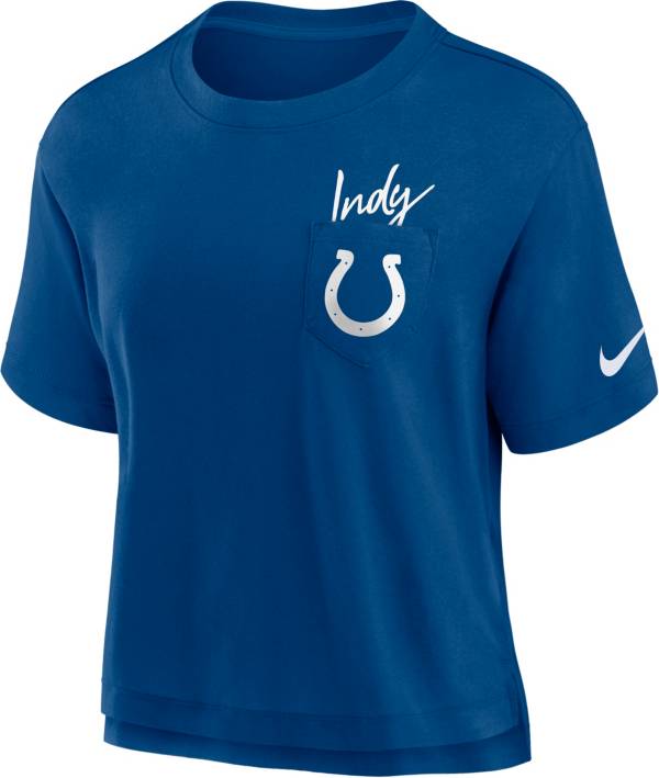 Nike Women's Indianapolis Colts Pocket Blue T-Shirt product image