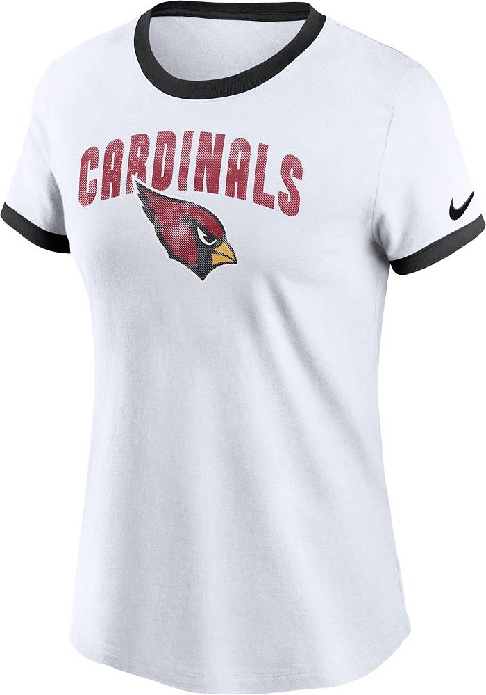 Lids Arizona Cardinals Antigua Women's Flip T-Shirt - White/Cardinal