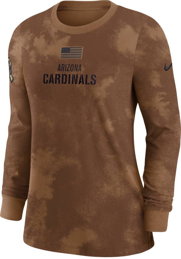 Nike Women's Arizona Cardinals 2023 Salute to Service Brown Long Sleeve T-Shirt product image