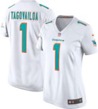 Nike Women's Miami Dolphins Tua Tagovailoa #1 White Game Jersey | Dick
