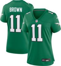 Nike Women's Philadelphia Eagles Jalen Hurts #1 Alternate Kelly Green Game  Jersey