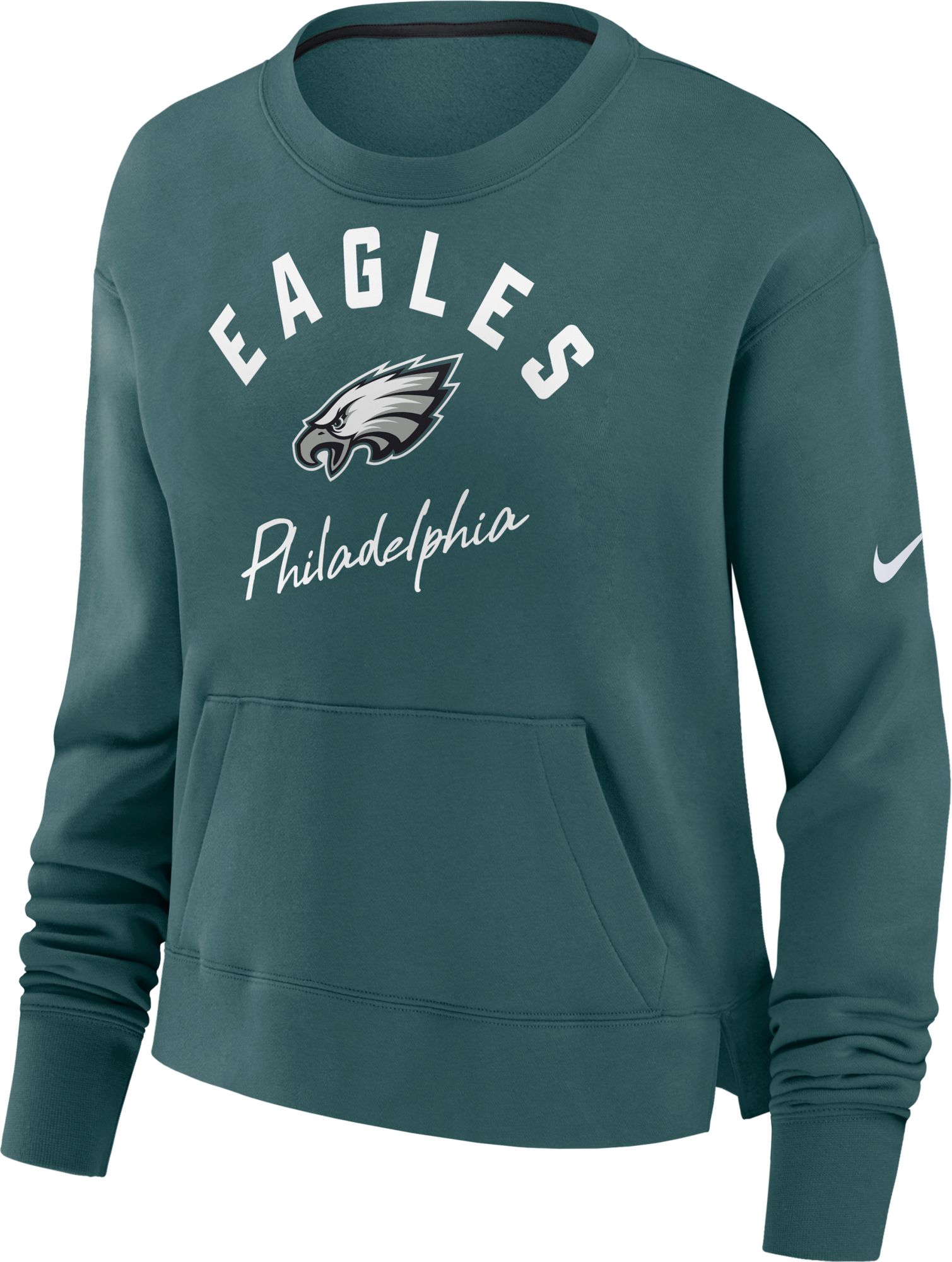 Nike Women's Philadelphia Eagles Arch Team Green Crew Sweatshirt | Dick's  Sporting Goods