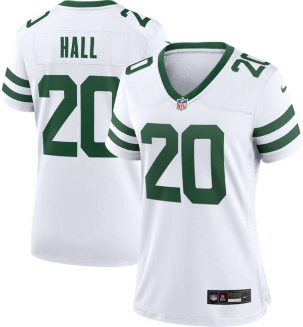 Nike Women's New York Jets Breece Hall #20 Alternate White Game Jersey