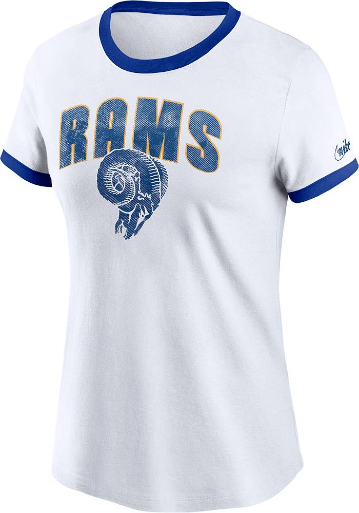 Los Angeles Rams Crop Top Womens T-shirt, Fan Gear Gift, Game Day Shirt