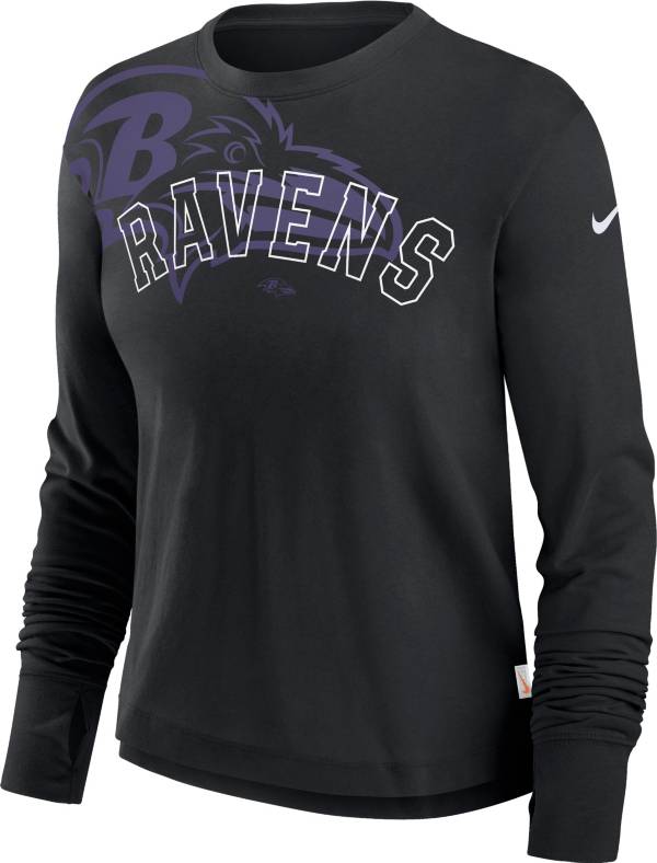 Women's long sleeve sales ravens shirt