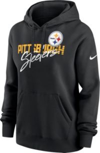 Pittsburgh Steelers Color Block Men's Nike NFL Pullover Hoodie.