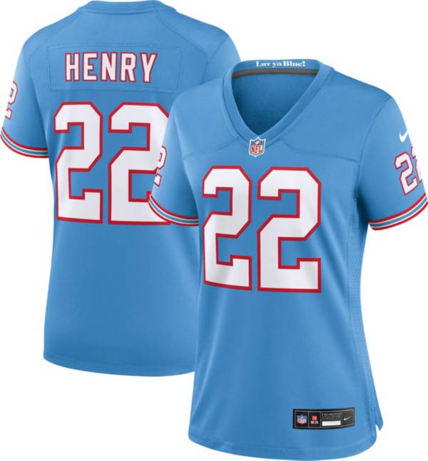 Nike Women's Tennessee Titans Derrick Henry #22 Navy Game Jersey