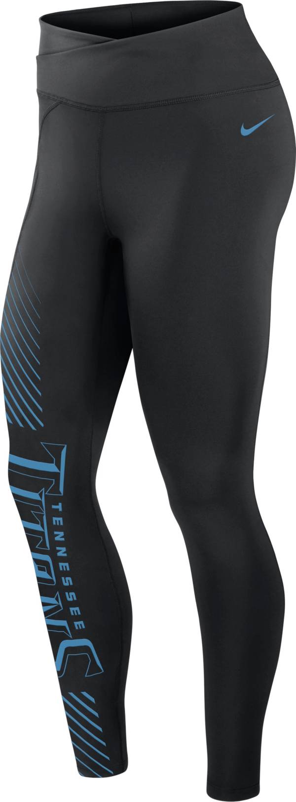 Nike Women's Tennessee Titans Yard Line Black Leggings product image
