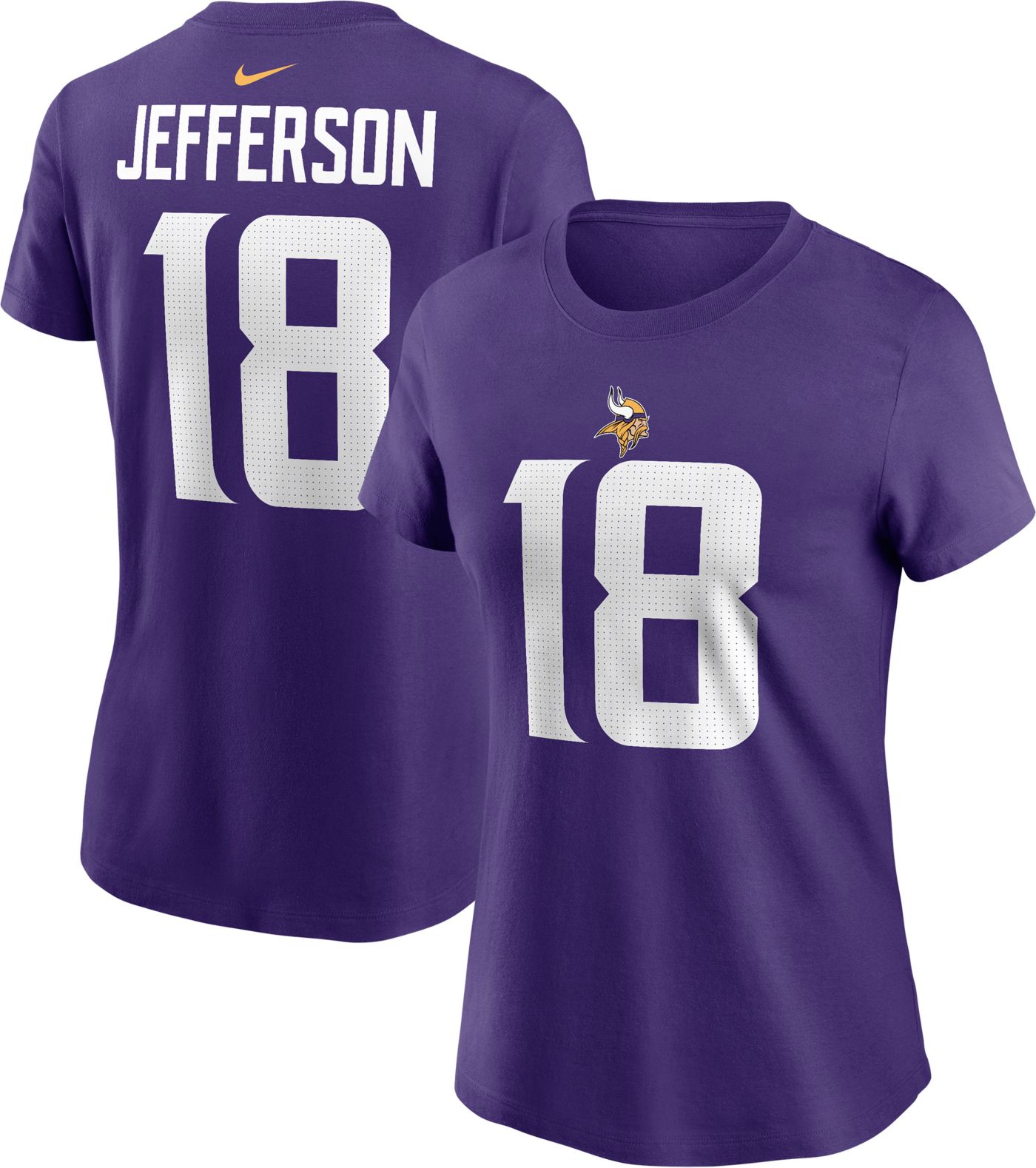 Minnesota Vikings Justin Jefferson buy #18 Purple Jersey