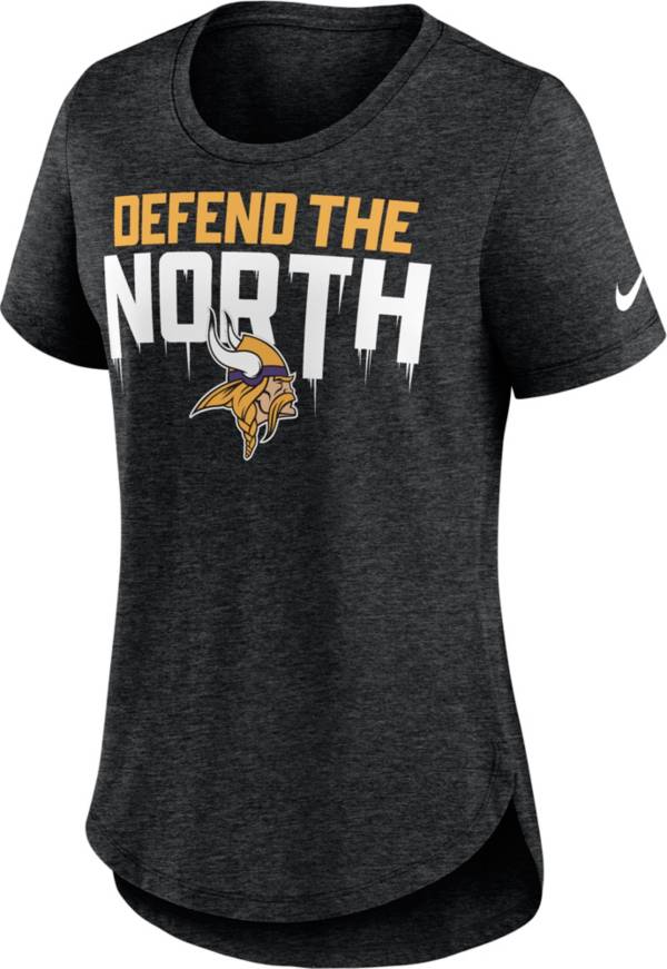 Men's Nike Black Minnesota Vikings 2022 NFC North Division Champions Locker Room Trophy Collection T-Shirt Size: Medium