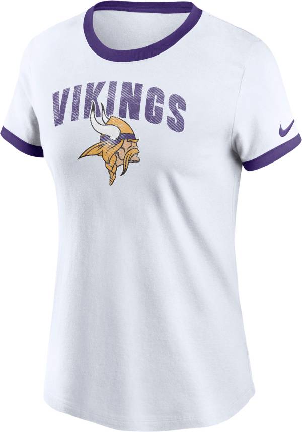 Official Women's Minnesota Vikings Logo Brands Gear, Womens Vikings Apparel,  Logo Brands Ladies Vikings Outfits