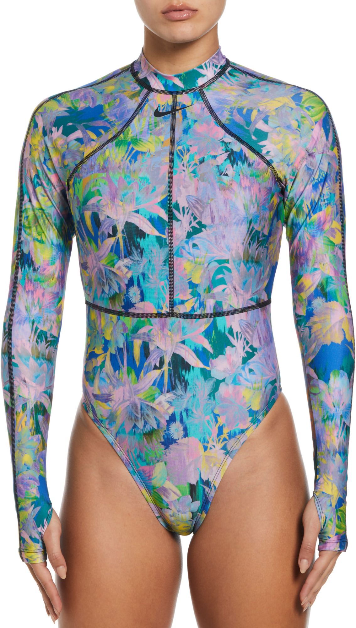 Nike Women's Fusion Long Sleeve One Piece Swimsuit product image