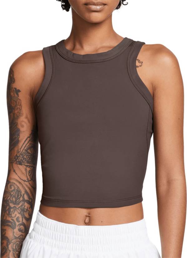Nike Women's One Fitted Dri-FIT Cropped Tank Top