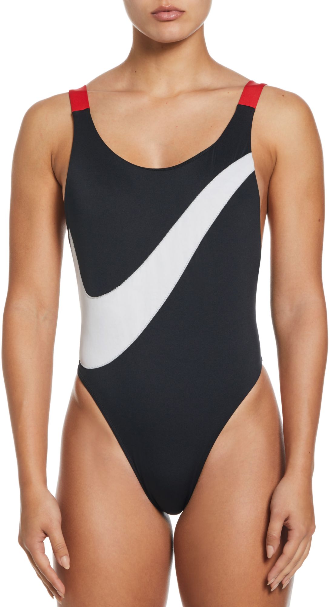 Nike Women's Swoosh Block Scoop Neck One Piece product image